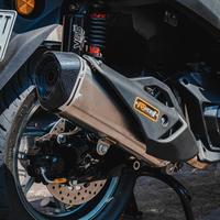 Gambar ROB1 Knalpot Nmax/Aerox Turbo Oval STD Racing Bracket Mesin dari ROB1 EXHAUST undefined 4 Tokopedia