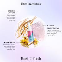 Gambar ADARA - Kind Natural Deo Spray | mengatasi keringat & bau badan deodorant tawas dari Adara Cosmetics undefined 4 Tokopedia
