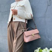 Gambar Pepari Leather Tas Wanita Kulit Sapi Asli Sling Bag PA - 147 - Hitam Nappa dari Pepari Leather undefined 4 Tokopedia