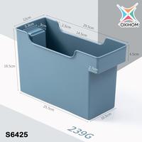 Gambar Oxihom Tempat Kotak Penyimpanan Barang Dapur Kamar Mandi Storage Plastik - S6424 Pink dari Oxihom undefined 4 Tokopedia