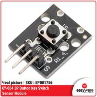 Gambar KY-004 KY004 3pin Button Key Switch Sensor module dari EasyWare Electronics undefined 1 Tokopedia