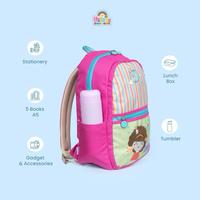 Gambar Little Neosack Tas Ransel Anak SD - Backpack Tas Sekolah Anak HAPPY DAY - LA59022 - PINK dari littleneosack undefined 3 Tokopedia