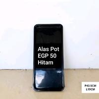 Gambar Tatakan Pot Panjang 50, Alas Pot Panjang 50 EGP Hitam Tanaman Plastik dari DS TopSeller undefined 1 Tokopedia