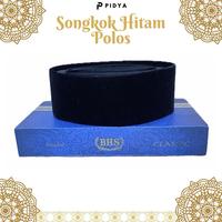 Gambar Songkok BHS CLASSIC Hitam Polos AC Tinggi 9 | Songkok Hitam Polos Dewasa | Peci Hitam Polos Dewasa | Peci BHS CLASSIC Beludru Hitam | Peci Songkok AC No 3,4,5,6,7,8,9,10,11,12 | Peci Songkok Santri - 9, 4 dari TOKO PIDYA undefined 1 Tokopedia