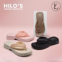 Gambar Hilo's Sandal Jepit Wanita Dewasa Karet Jelly Modern Anti Slip - Hitam, 36/37 dari LL SHOPPING MALL_NEW undefined 1 Tokopedia