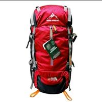 Gambar Tas Gunung Progess 60L Free Coverbag Tas Hiking Tas Ransel Pria Wanita Nyaman Terbaru - proges hitam/abu dari ZEEGER ADVENTURE STORE undefined 4 Tokopedia