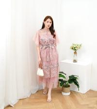 Gambar JC Dress Nico Fit Size M-L Fashion Gaun Wanita Bahan Brukat Organza Tile Formal Outfit Pesta Kondangan Elegan Anggun Classy Mewah Cantik Dres Nicole by Joca Clothing - Natal - Nicole - Sage, Size Reguler dari Joca Clothing undefined 5 Tokopedia
