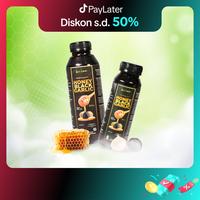 Gambar Black Garlic Honey Madu Bawang Hitam Tunggal 250ml manis asam Syrup Bebas gula dari alamme undefined 4 Tokopedia