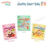 Gambar Yummy Bites 123 Cracker | Yummy Cracker 123 - Apel dari Healthy Smart Baby undefined 1 Tokopedia