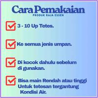 Gambar ESSEN IKAN NILA HARIAN & LIARAN SUPER GACOR VARIAN RAJA NILA NETTO 30 MIL. Mancing Umpan dari Raja Essence undefined 4 Tokopedia