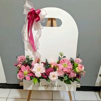Gambar HADIAH STANDING BUNGA PAPAN UCAPAN  BOARD GRAND OPENING CONGRATULATION TOKO BARU PERNIKAHAN BLOOM BOX BUKET BUNGA WISUDA GRADUATION dari Always Bloom undefined 1 Tokopedia