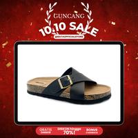 Gambar [10.10 Sale] BATA - ATHENA CROSS "Comfy Cush" Sendal Flatbed Kasual Wanita - Sandal - Black, 36 (EU) - 3 (UK) dari Bata Indonesia undefined 1 Tokopedia