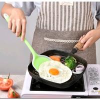 Gambar Turner Silicone Full Gagang Spatula Sodet Sutil Silikon Tahan Panas - Biru Muda dari Smile717 undefined 5 Tokopedia