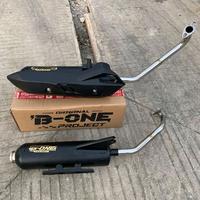 Gambar Knalpot Shijiro Merk Original Bone Project Suara Ngebass Adem Gerung Vario 125 Vario 150 Vario KZR Beat Deluxe Beat Karbu Beat FI ESP Scoopy NMAX PCX ADV AEROX Mio Karbu Mio Sporty Motorcycle - Vario bohlam/KZR, Sarfull dari B-ONE PROJECT ORIGINAL undefined 3 Tokopedia