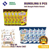Gambar Bellygood Biskuit Alphabet Pouch Cokelat dan Susu 30gr - Isi 5 - susu dari spjbiscuit undefined 1 Tokopedia