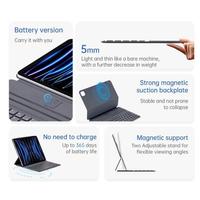 Gambar FS Smart Keyboard Magnetic Ipad 11 2025/ Ipad A16 | Ipad 10 10.9 2022 With Stand - iPad 11 2025/iPad A16 dari ImportirAcc Store undefined 5 Tokopedia