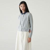 Gambar InKano Elmore - Basic cardigan wanita rajut full kancing dengan bahan viscose yang lembut dan halus - Black, S dari in.kano undefined 4 Tokopedia