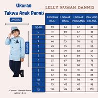 Gambar [RUMAH DANNIS]  Sarimbit Couple Busana Pakaian Koko Setelan baju Muslim anak laki laki perempuan Dannis - Koko Anak, 3 dari Lior Style undefined 5 Tokopedia