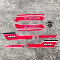 Gambar Cover body Honda Win 100 Satu Set Striping Win100 Tahun Tua merah dari Zayparts undefined 2 Tokopedia