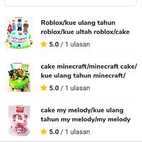 Gambar cake my melody/kue ulang tahun my melody/my melody cake/my melody - Vanila, 18cm dari Suvenir Cake undefined 2 Tokopedia