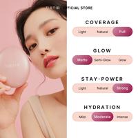 Gambar [Exclusive] TIRTIR Best Seller Set 2 - Mask Fit All Cover Cushion 18g + Waterism Glow Mini Tint 1.8g - 21C Cool Ivory + 01 Mauve Rose dari Tirtir Indonesia undefined 5 Tokopedia