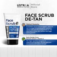 Gambar Ustraa Face Scrub De-Tans 100gr & Ustraa Body Wash Activated Charcoal 250g Wajah Cleansing Facial Exfoliating dari Ustraa Indonesia_NEW undefined 4 Tokopedia