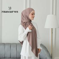 Gambar [BELI LOKAL]- Hijab instan Oval With Inner bahan Cotton Rayon Kaos Rayon Super - Kaos Tencel Kerudung Wanita Muslim Nyaman Panjang Segitiga Empat - Black dari Ellysee Basic undefined 5 Tokopedia