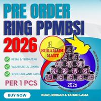 Gambar Ring Pusat PPMBSI 2026 Merpati Balap Original dari Suramadumart undefined 2 Tokopedia