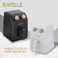 Gambar RAVELLE Air Fryer 3.3L Low Watt - Penggorengan Tanpa Minyak - White dari Cahaya Samodra Store undefined 4 Tokopedia