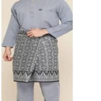 Gambar A➸76 BAJU MELAYU PRIA TELUK BELANGA 1 STELL T♥3R - Biru, XXXL dari yamresumarket undefined 4 Tokopedia