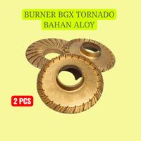 Gambar Harga 2 pcs Burner BGX Alloy rinai /kompor rinai 602-702-712 dari jaya grosir 345 undefined 2 Tokopedia