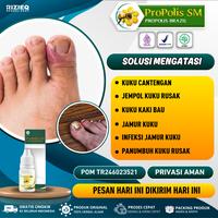 Gambar Herbal Kuku Cantengan, Solusi Kuku Kaki Cantengan, Kuku Jempol Rusak dan Bau, Jamur Kuku Kaki, Pembersih Kuku, Infeksi Kuku, Kuku Kaki dan Tangan Rusak, Penumbuh Kuku, Infeksi Jamur Kuku Denga Propolis SM Nail Perawatan Wanita & Pria Hand Mengencangkan dari Rizieq Herbal Shop undefined 1 Tokopedia