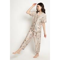 Gambar Toro ORGANIC SILK Classic Pajamas Set Piyama Tencel - Shortpants S, Standar dari mongasale undefined 3 Tokopedia