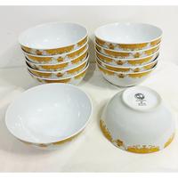 Gambar (12pcs) Mangkok Keramik Mahkota 6 Inch Sunbird Bunga Mas Mangkok Makan Mangkok Ramen Berkualitas - (6pcs) Mangkok Mahkota, Dus dari GROSIR PADA BERKAH undefined 3 Tokopedia
