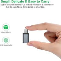 Gambar Adapter Lightning Female iOS to USB Type C Male iPhone 15 iPad Android dari Importasi undefined 4 Tokopedia