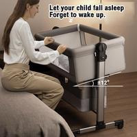 Gambar 【Eksklusif HOBIRAUN】Box bayi lipat tempat tidur murah/box bayi/box tempat tidur bayi keranjang/Multifungsi boks bayi tempat furniture tidur ayunan/Ranjang Bayi Lipat Multifungsi dengan Mosquito Net dan Roda 360° - Merah Muda dari Tiny Toes Mall undefined 2 Tokopedia