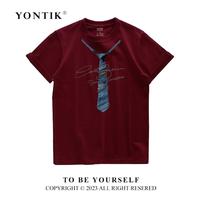 Gambar Kaos Baju Distro Murah Motif "BLUE TIE" Original Premium Tebal Unisex Katun 24S Cewek Cowok Pasangan Nyaman Atasan Keren Simple Dewasa Couple Oblong Panjang Wanita Lembut Pendek pria Bahan High Quality - Hitam, M dari Baju Distro ID undefined 4 Tokopedia
