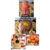 Gambar KUE BULAN GOJIN NG JIN PIANG TIONG CIU PIA TIO CIU PIA ISI 4PCS KHAS PEMANGKAT KALIMANTAN BARAT ISI KUNDUR MIX WIJEN DAN KULIT JERUK NIPIS BAWANG MERAH - ukuran sedang -+ 600 gram dari Hg Sembako undefined 2 Tokopedia