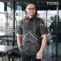 Gambar Kemeja Batik Lengan Pendek Terbaru Berkualitas DISTRO. ABG REMAJA DEWASA MASUK. SIZE M L XL XXL. COCOK UNTUK SERAGAM Cowok Pria Hem Baju Casual - Tama, M (Ld 104cm) dari Griya Batik Exclusive undefined 4 Tokopedia