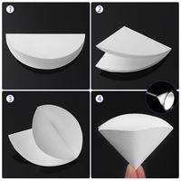Gambar Isi 100 Kertas Saring Laboratorium 11cm Kertas Membran Paper Filter Lab Funnel Use - 11cm dari BearMall undefined 5 Tokopedia