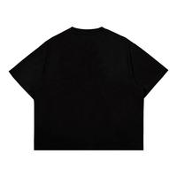 Gambar WUSH CLUB BOXY FIT TEE BAJU KAOS DISTRO PRIA WANITA OVERSIZE COTTON COMBAD 24S VOID HITAM - BOXY VOID HITAM, SIZE M dari Wushclub undefined 2 Tokopedia