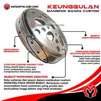 Gambar MANGKOK KARTEL VARIO 125-150 Cartel PCX 150-ADV 150 Mangkok Ganda CUSTOM RACING BUBUT MANGKOK KAMPAS GANDA VARIO PCX KVB - CUSTOM LUBANG, Vario 125-150-160 cc dari Modifikasi Ori undefined 3 Tokopedia