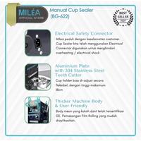 Gambar [ MILEA ] Milea Premium Manual Cup Sealer Mesin Press Gelas High 180 dari Broken Clouds 2 undefined 5 Tokopedia