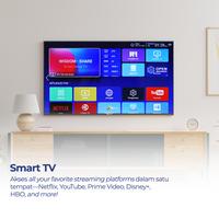 Gambar ROOMI Smart TV 43 Inch Digital Frameless Android 12 RMTV043-F dari ROOMI INDONESIA undefined 5 Tokopedia