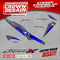 Gambar Striping Transparan Supra X 125 Variasi Motif Api Flame - Stiker Semifull Supra X 125 Batman Desain Api - SPX-UV - A1, MAXDECAL VPF100 dari crownstriping undefined 3 Tokopedia