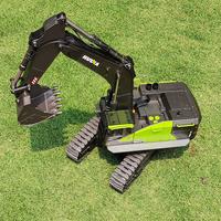 Gambar WHS Huina 1593 1/14 RC Excavator Truck Alloy Bucket Car Radio Controlled 22CH Engineering Car Drill Grabber Truck Toys Vehicle Model dari Wahani Shop_NEW undefined 3 Tokopedia