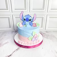 Gambar Kue Ulang Tahun/Birthday Cake/Kue Ultah Tema Stitch/Cake Stitch Topper/Kue Birthday Jakarta dari Libra Cake undefined 3 Tokopedia