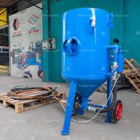 Gambar 300L Mesin Sandblasting Penghilang Karat Dan Cat Kering / Basah Portabel Universal Sandblasting Machine Tank Tangki Sand Blasting Kapasitas Mobil Kendaraan 300 Liter 0.3 m³ Diameter 600mm 620 type - 300L dari PT Futurestar Indonesia Tool undefined 2 Tokopedia