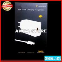 Gambar CHARGER VV IQO Z9 5G ORIGINAL FLASH CHARGE TYPE C 80 WATT Adaptor dari Akira Store17 undefined 5 Tokopedia