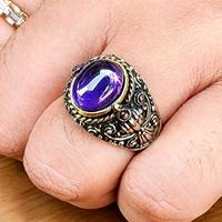 Gambar CINCIN BATU UNGU UKIRAN BALI KLASIK ORIGINAL by DEWATA SILVER BALI - DISKON 50% aksesoris pria dan wanita fashion koleksi perhiasan dari CAKRA DEWATA SILVER BALI undefined 1 Tokopedia